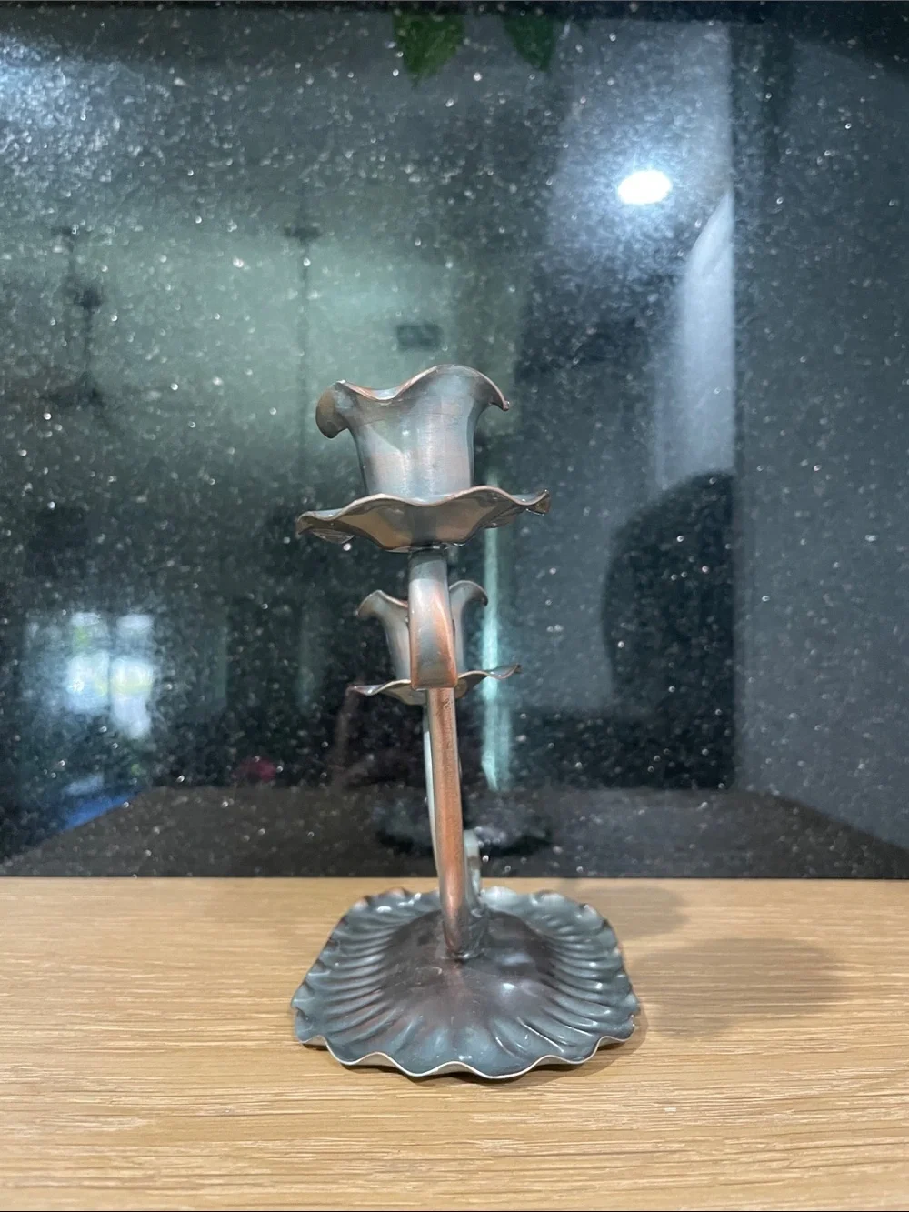 Vintage Gregorian Copper Candelabra